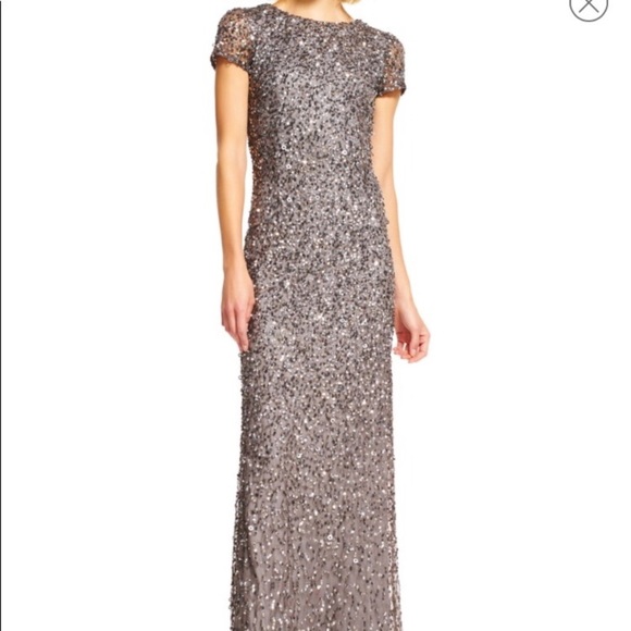 Adrianna Papell Beaded Dress - Picture 1 of 5
